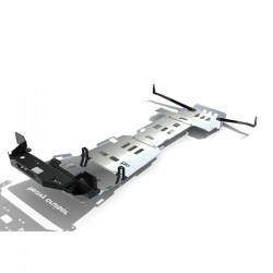 Toyota Sequoia (07-14) Aluminum Skid Plate Set With Winch Plate