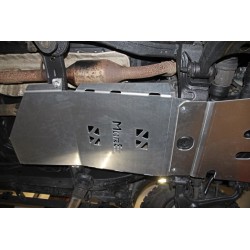 Toyota Hilux Vigo (05-11) Aluminum Gearbox & Transfer Case Skid Plate
