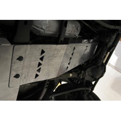 Jeep Gladiator JT 3.0 aliuminių dugno apsaugų komplektas