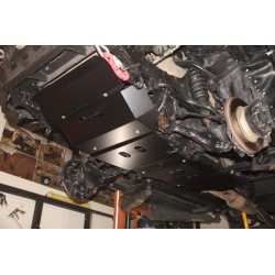 Toyota Hilux Vigo (11-15) aliuminė variklio apsauga prie bamperio More4x4