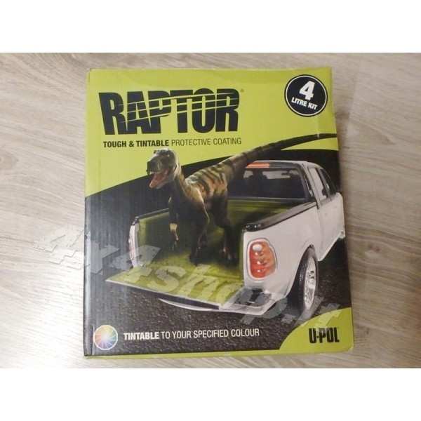 Raptor protective coating set 4 L black