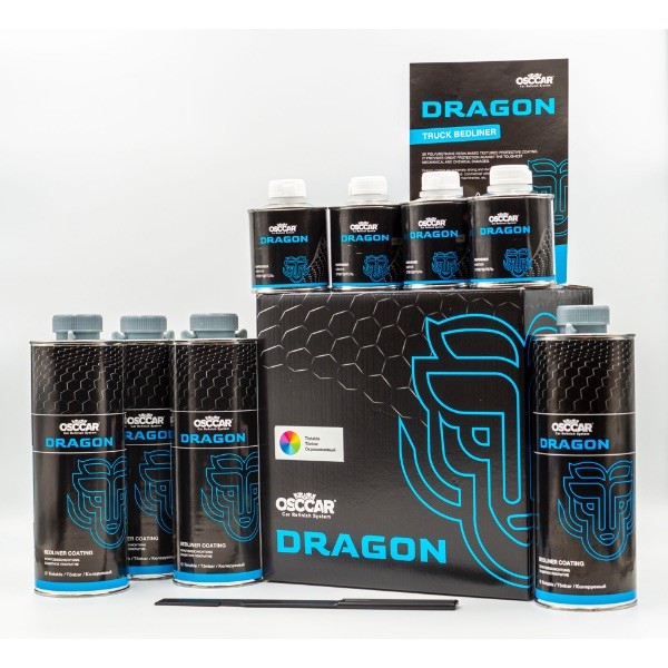 Dragon protective coating set, black