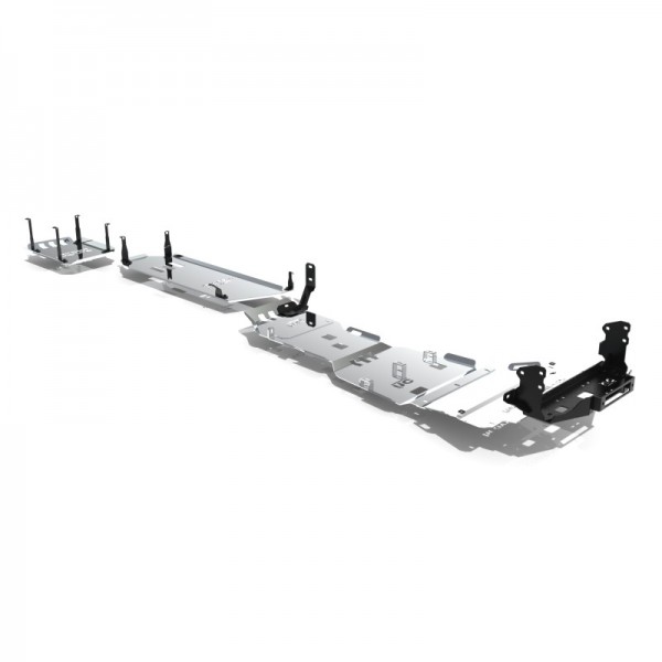 SsangYong Musso (21-) Aluminum Skid Plate Set With Winch Plate