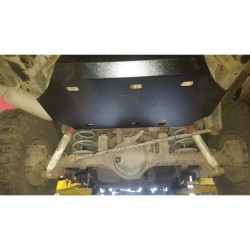 Nissan Patrol Y60 Aluminum Fuel Tank Skid Plate