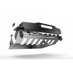 Jeep Commander 3.0 Aluminum Radiator Skid Plate With Winch Plate
