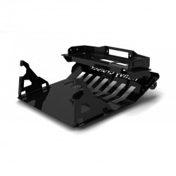 Jeep Commander Radiator Skid Plate With Winch Plate