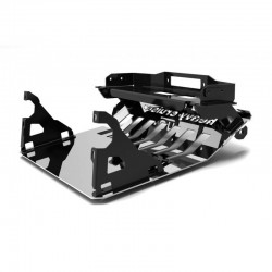 Jeep Commander Aluminum Radiator Skid Plate With Winch Plate