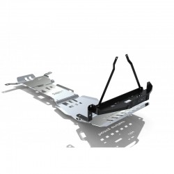 Jeep Grand Cherokee WK2 Aluminum Skid Plate Set With Winch Plate