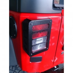 Jeep Wrangler JK Tail Lights Protective Caps A